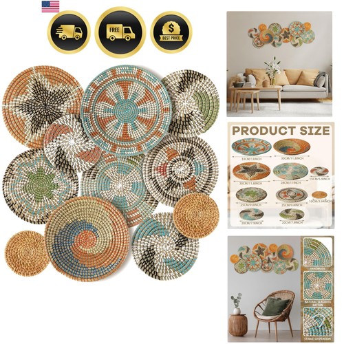 Pcs boho wall basket - pcs,